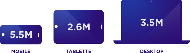 Un mois de janvier record sur le digital Un mois de janvier record sur le digital